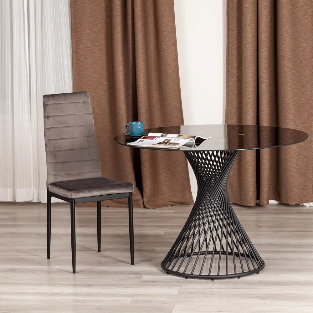 Фото 8 Кухонный стул Tetchair Easy chair 49x98x41 см вельвет цвет темно-серый Фото 8 Кухонный стул Tetchair Easy chair 49x98x41 см вельвет цвет темно-серый