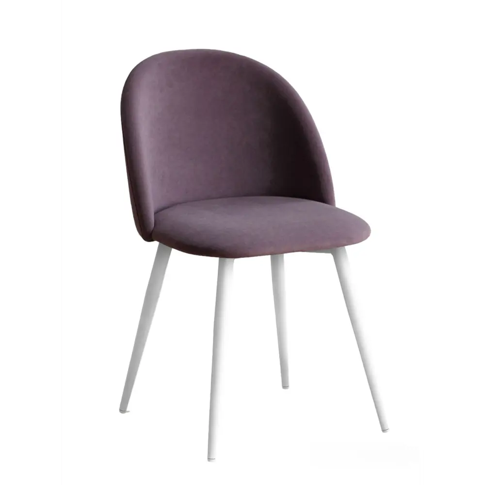 Фото Стул Alderson Милан 50x80x52 см фанера цвет фиолетовый/белый Фото Стул Alderson Милан 50x80x52 см фанера цвет фиолетовый/белый