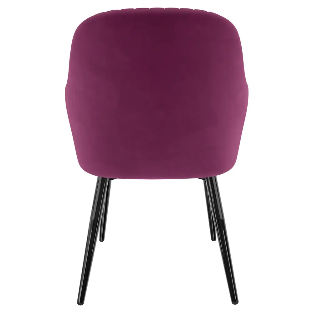 Фото 5 Стул для кухни обеденный Milavio Миллениум10Ч/З 45x85x58 см велюр цвет красный Фото 5 Стул для кухни обеденный Milavio Миллениум10Ч/З 45x85x58 см велюр цвет красный