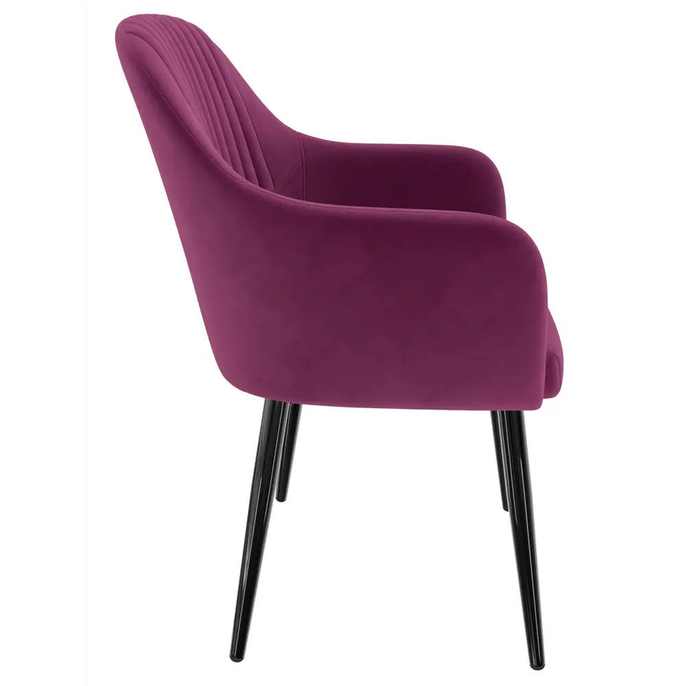 Фото 4 Стул для кухни обеденный Milavio Миллениум10Ч/З 45x85x58 см велюр цвет красный Фото 4 Стул для кухни обеденный Milavio Миллениум10Ч/З 45x85x58 см велюр цвет красный