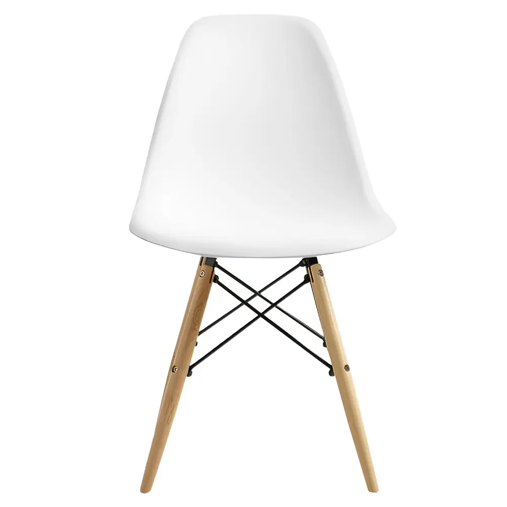 Фото 8 Комплект кухонных стульев Ergozen Eames dsw pro 46x83x41 см 4 шт пластик цвет белый Фото 8 Комплект кухонных стульев Ergozen Eames dsw pro 46x83x41 см 4 шт пластик цвет белый