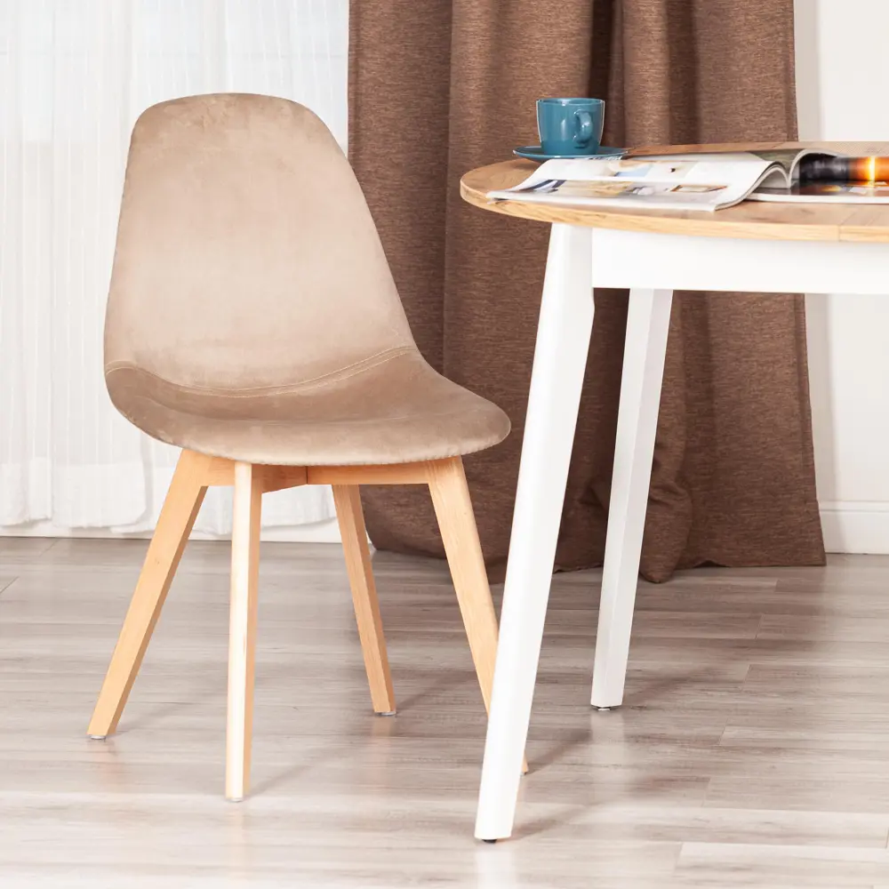 Фото 10 Кухонный стул Tetchair Cindy soft 55x83x48 см велюр цвет коричневый Фото 10 Кухонный стул Tetchair Cindy soft 55x83x48 см велюр цвет коричневый