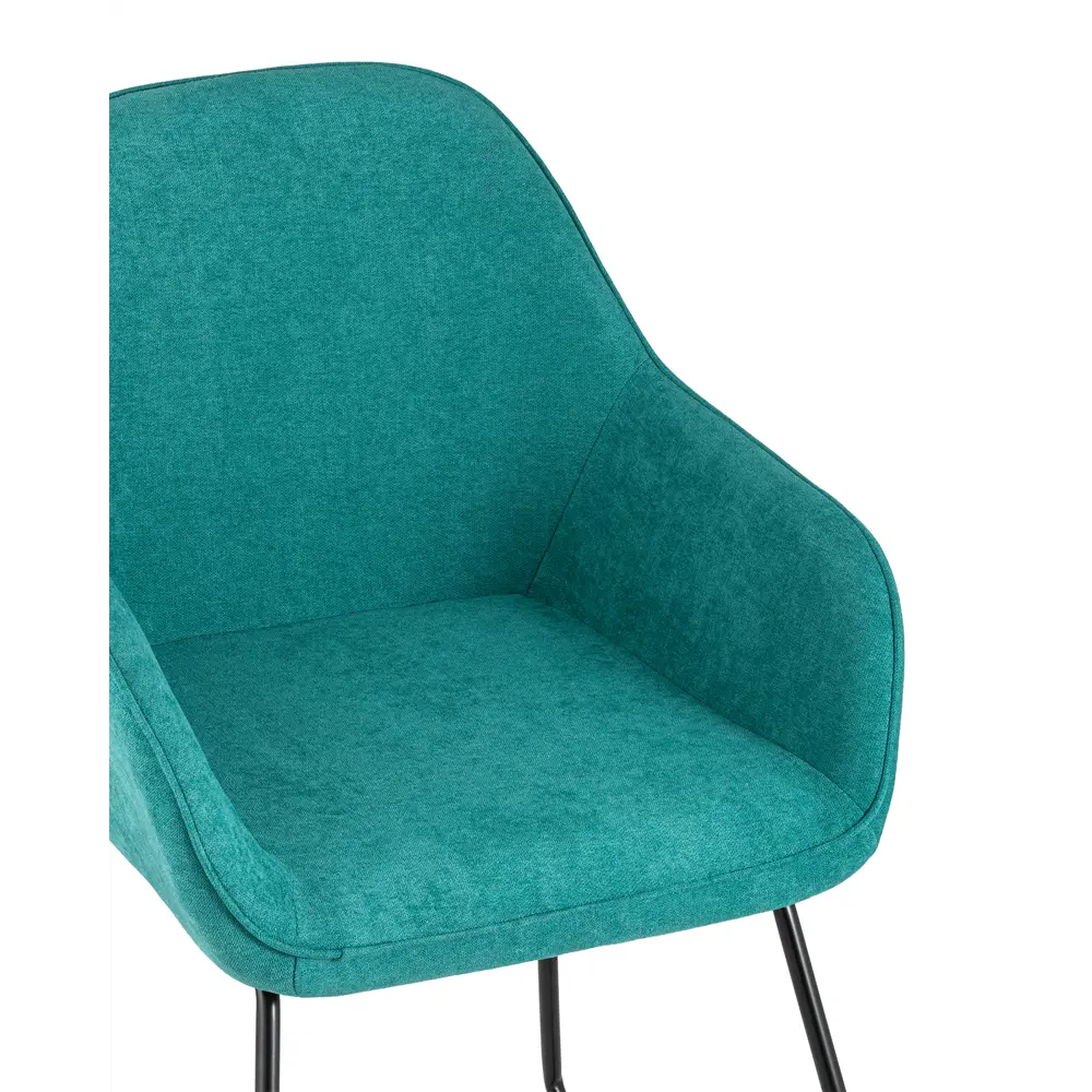 Фото 6 Стул кухонный Стул груп Чак 82x63x38 см шенилл цвет изумрудный CHUCK Green