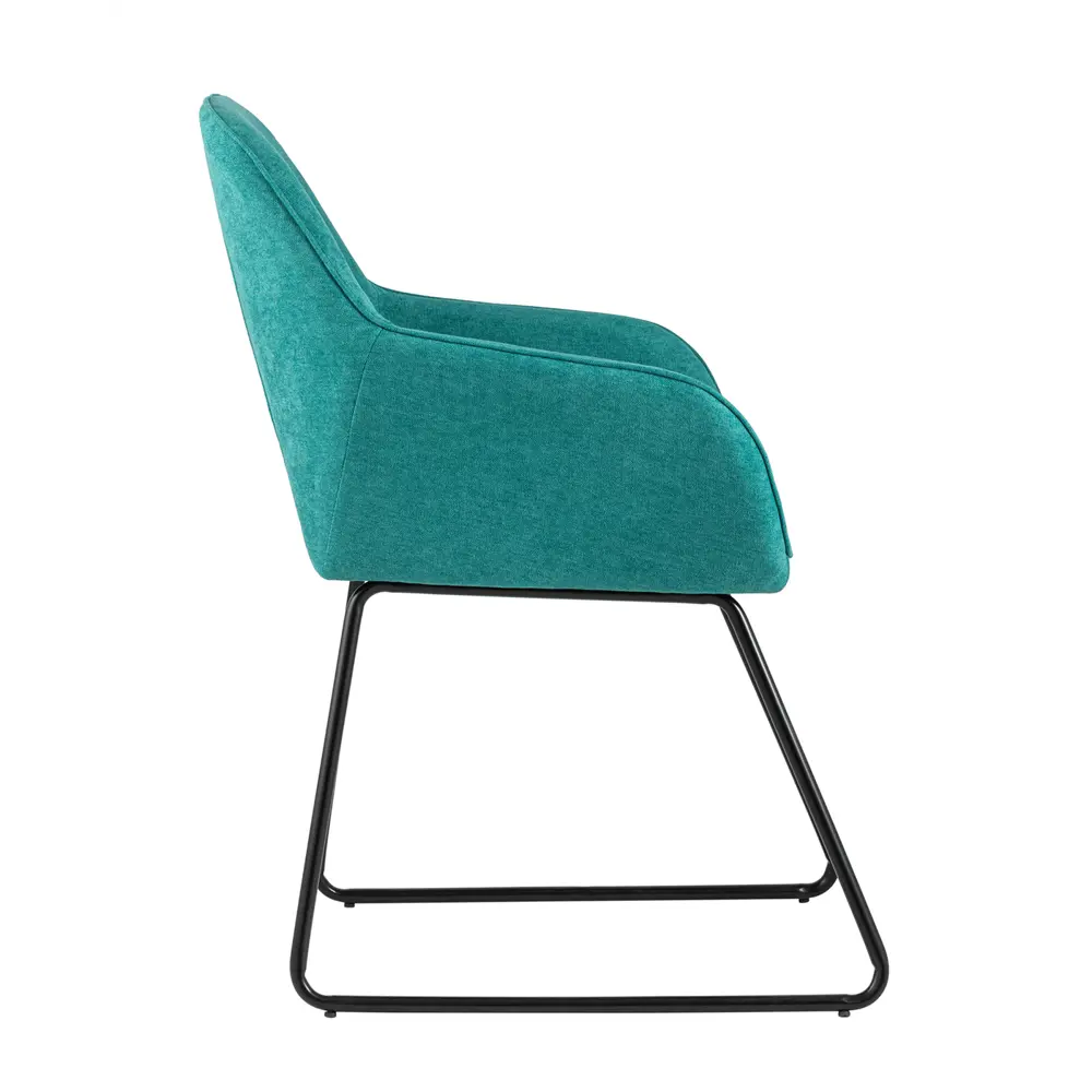 Фото 2 Стул кухонный Стул груп Чак 82x63x38 см шенилл цвет изумрудный CHUCK Green