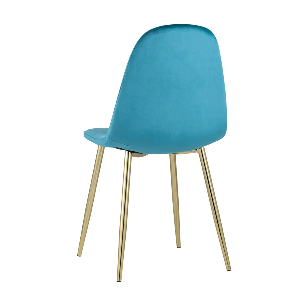 Фото 4 Кухонный стул Stool Group Валенсия 87x52x45 см велюр цвет аквамарин синий Фото 4 Кухонный стул Stool Group Валенсия 87x52x45 см велюр цвет аквамарин синий
