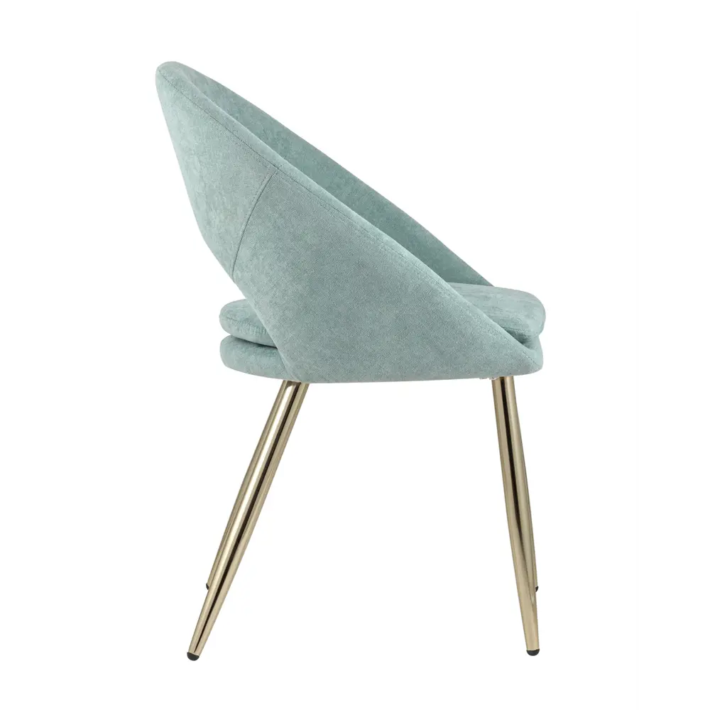 Фото 4 Кухонный стул Stool Group Kenzie 82x62x45 см рогожка цвет мятный