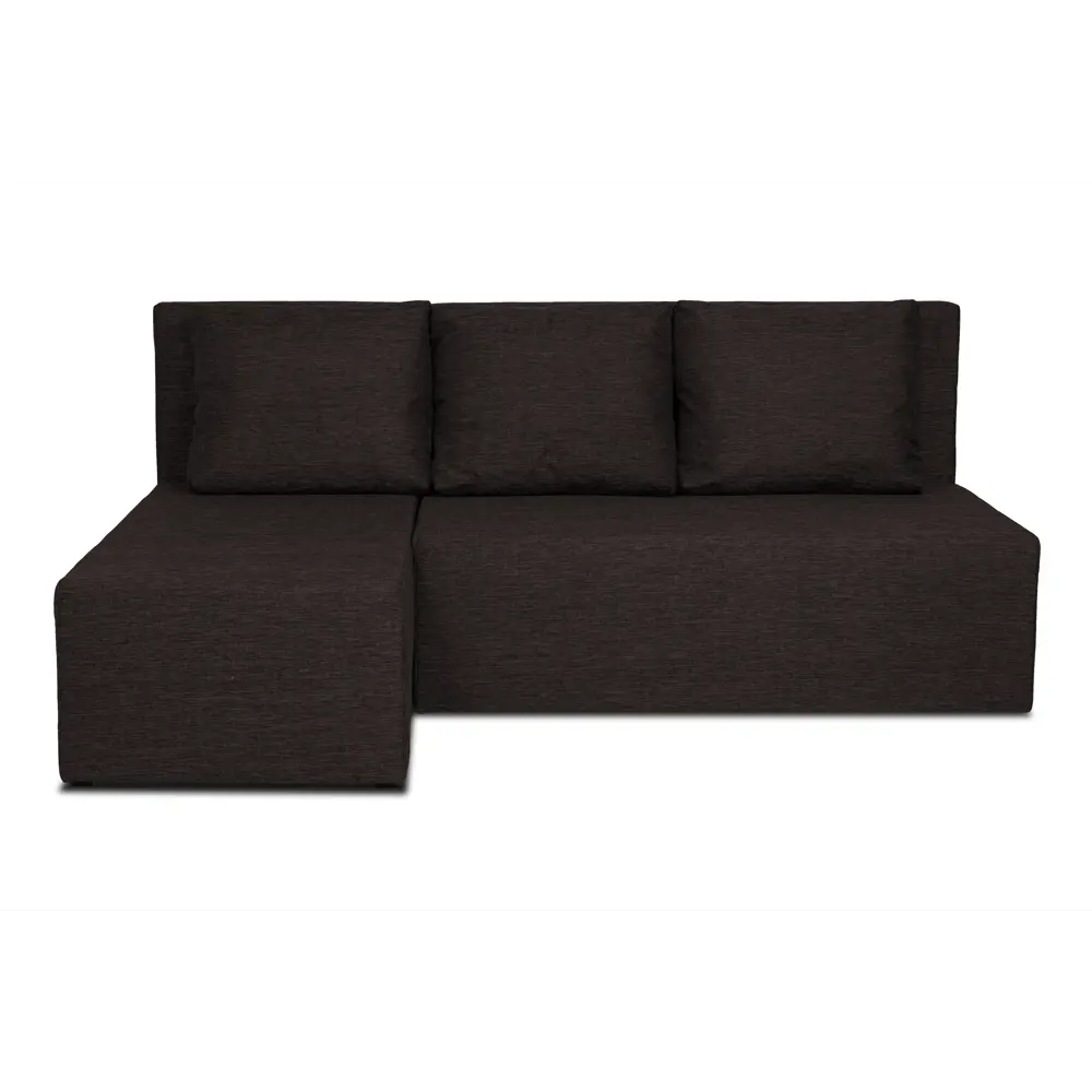 Фото Диван Divan24 Крит 195x80x140 см рогожка цвет кофе Фото Диван Divan24 Крит 195x80x140 см рогожка цвет кофе