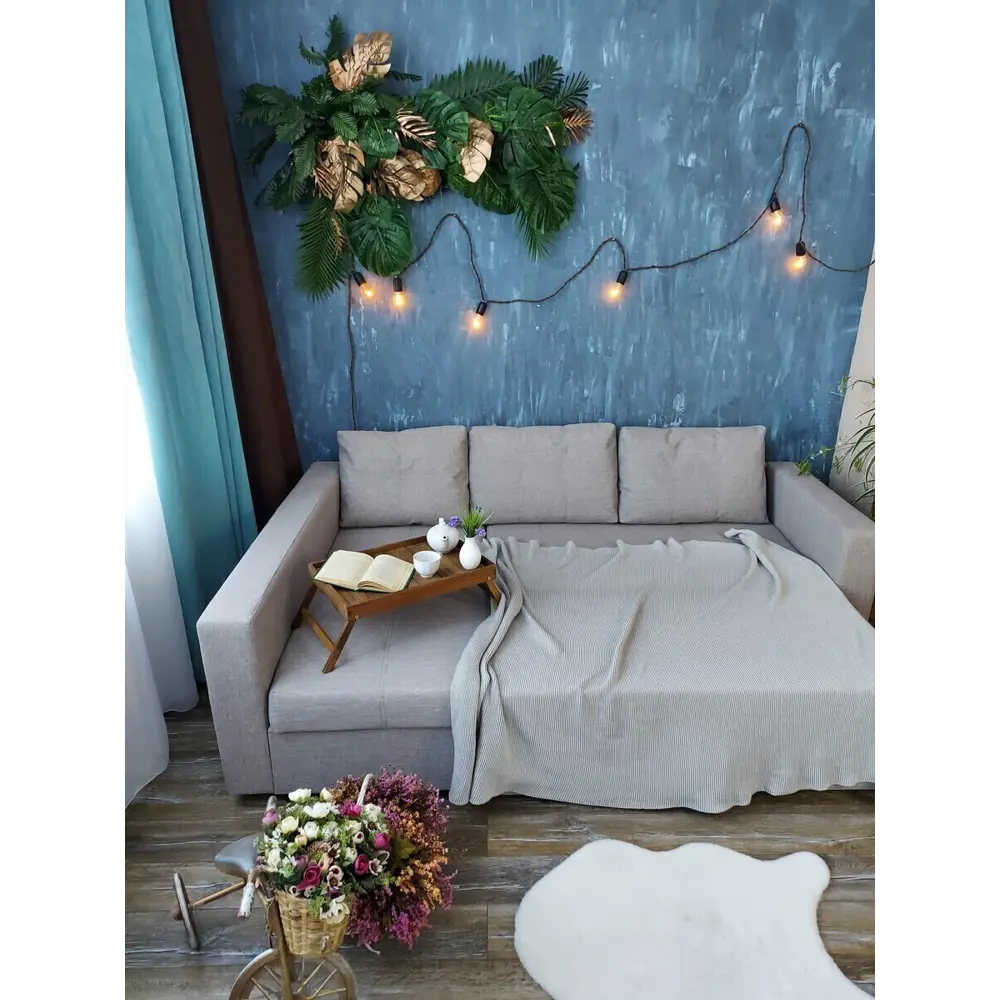 Фото 8 Диван Divan24 Стаберг 235x90x155 см рогожка цвет серый Фото 8 Диван Divan24 Стаберг 235x90x155 см рогожка цвет серый