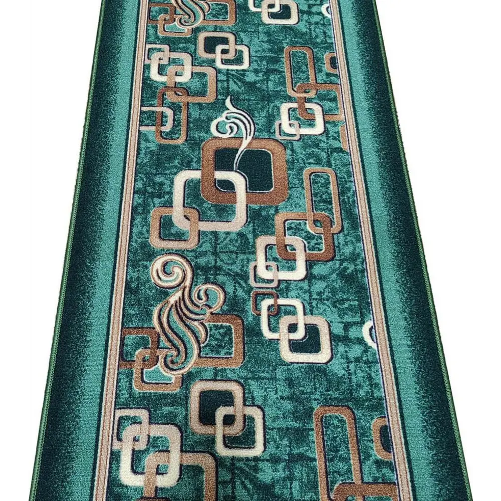 Фото Ковровая дорожка Квинта 60_2 150x500 см Полиамид Зеленый Фото Ковровая дорожка Квинта 60_2 150x500 см Полиамид Зеленый