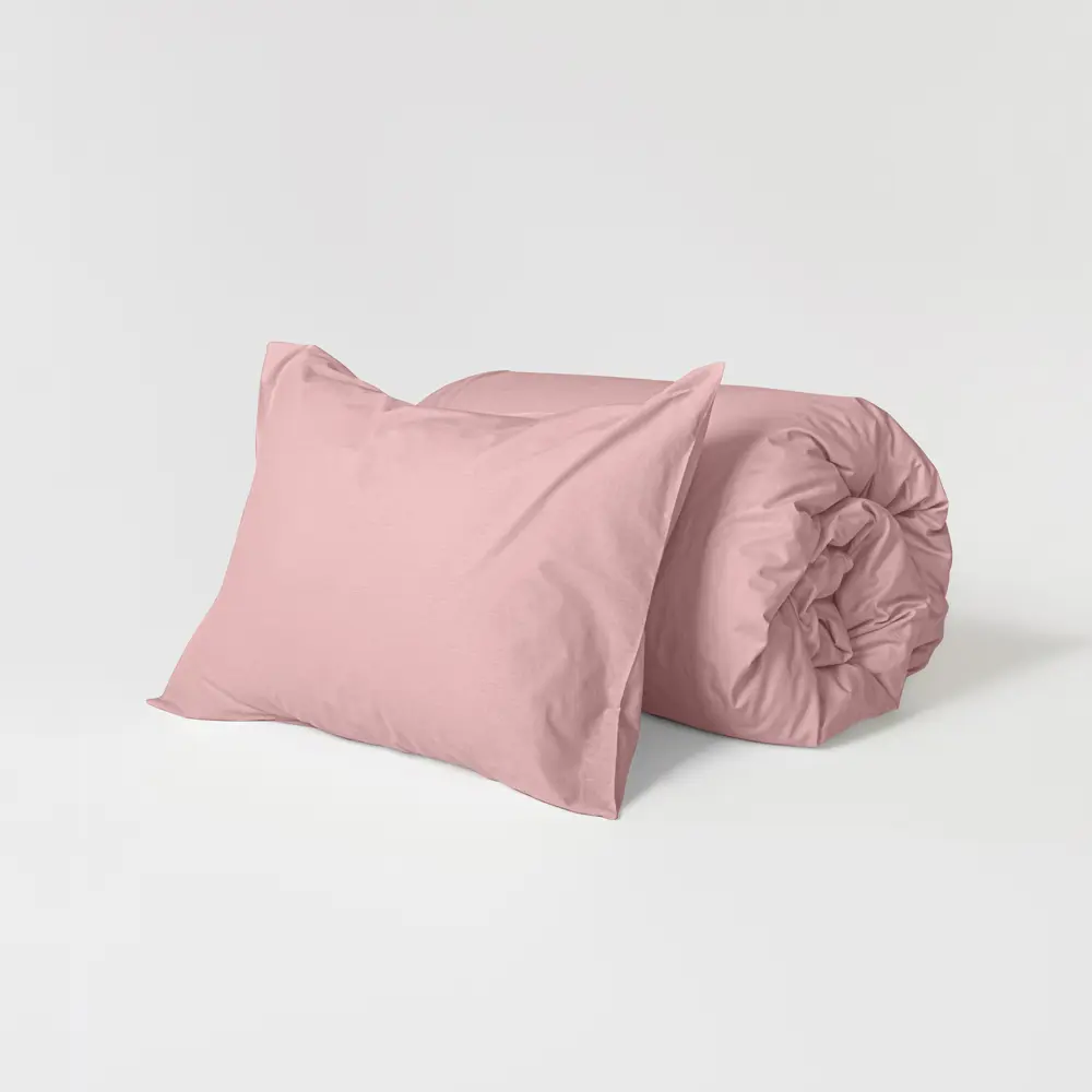 Фото 4 Простыня Morфeus Powder Pink pp21005, 260x230 см, хлопок, без резинки Фото 4 Простыня Morфeus Powder Pink pp21005, 260x230 см, хлопок, без резинки