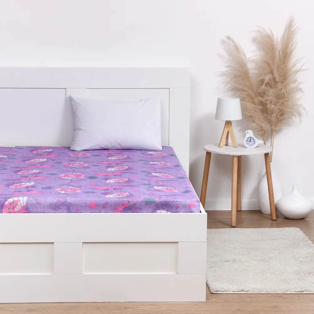 Фото 6 Простыня Селтекс 9715435, 180x210 см, хлопок, без резинки