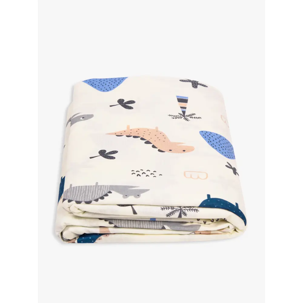 Фото 3 Простыня Amarobaby Little dino 150x210 см, хлопок, без резинки