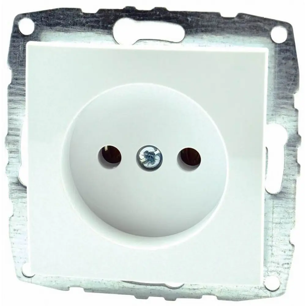 Фото Розетка встраиваемая Mono electric Despina-Larissa 500-001922-116 цвет белый Фото Розетка встраиваемая Mono electric Despina-Larissa 500-001922-116 цвет белый