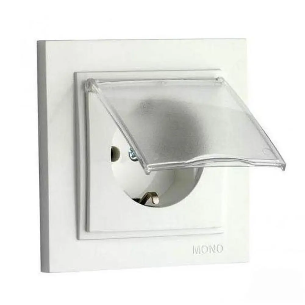 Фото Розетка встраиваемая Mono electric Despina 102-010021-118 с заземлением и крышкой цвет слоновая кость Фото Розетка встраиваемая Mono electric Despina 102-010021-118 с заземлением и крышкой цвет слоновая кость