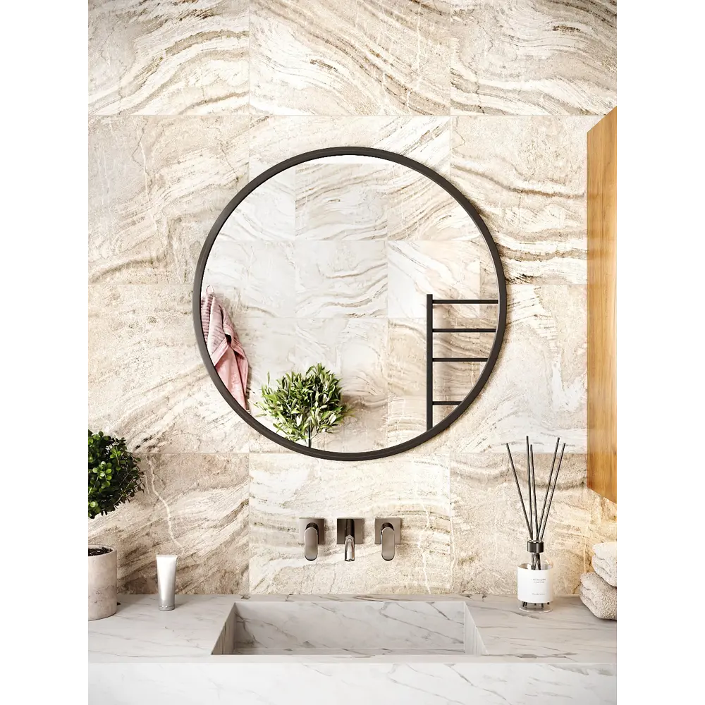 Фото 4 Зеркало без подсветки Santrek Home Конталь 70x80 см Фото 4 Зеркало без подсветки Santrek Home Конталь 70x80 см