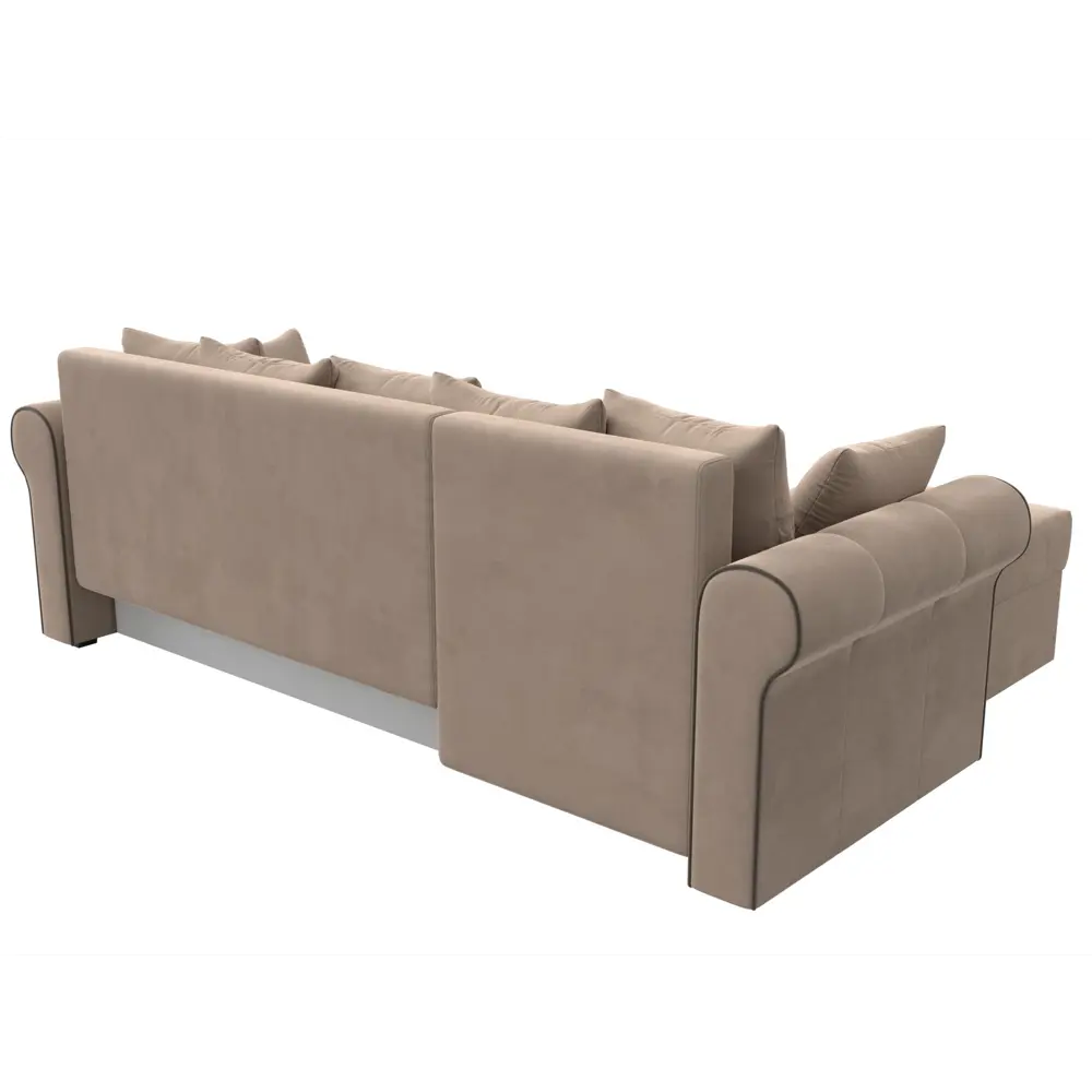 Фото 4 Диван Лига Диванов Рейн 112573L 233x78x141 см велюр цвет бежевый