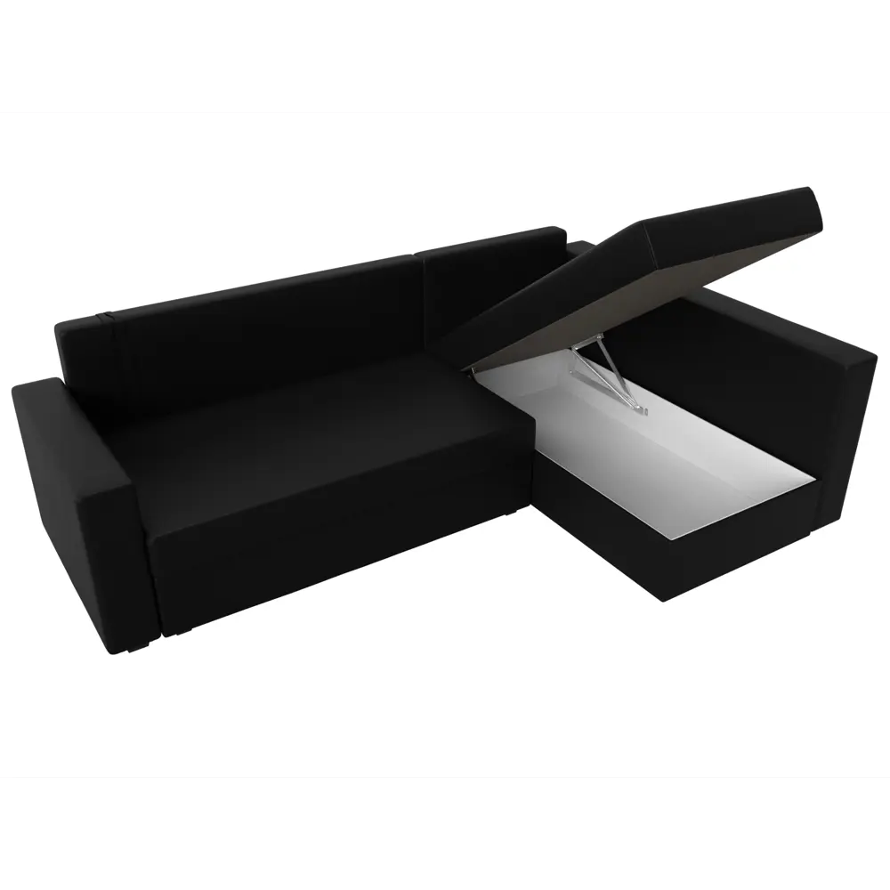 Фото 8 Диван Лига Диванов Мансберг 112545 230x90x141 см искусственная кожа цвет черный Фото 8 Диван Лига Диванов Мансберг 112545 230x90x141 см искусственная кожа цвет черный