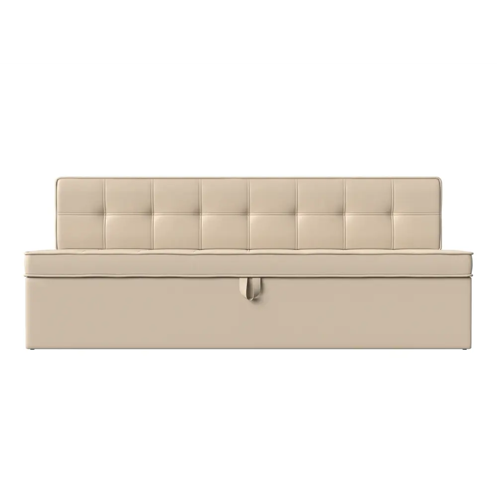 Фото 2 Диван кухонный прямой Теxас Лига диванов 113117 184x83x64 см экокожа цвет бежевый Фото 2 Диван кухонный прямой Теxас Лига диванов 113117 184x83x64 см экокожа цвет бежевый