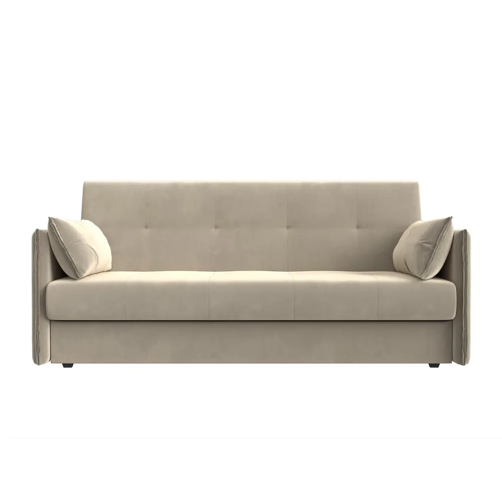 Фото 2 Диван-книжка Лига-018 Лига диванов 117851 192x90x83 см микровельвет цвет бежевый