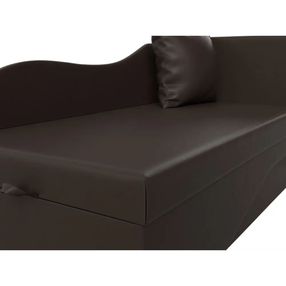 Фото 2 Диван Лига Диванов Гармония 28135 134x70x72 см искусственная кожа цвет коричневый Фото 2 Диван Лига Диванов Гармония 28135 134x70x72 см искусственная кожа цвет коричневый