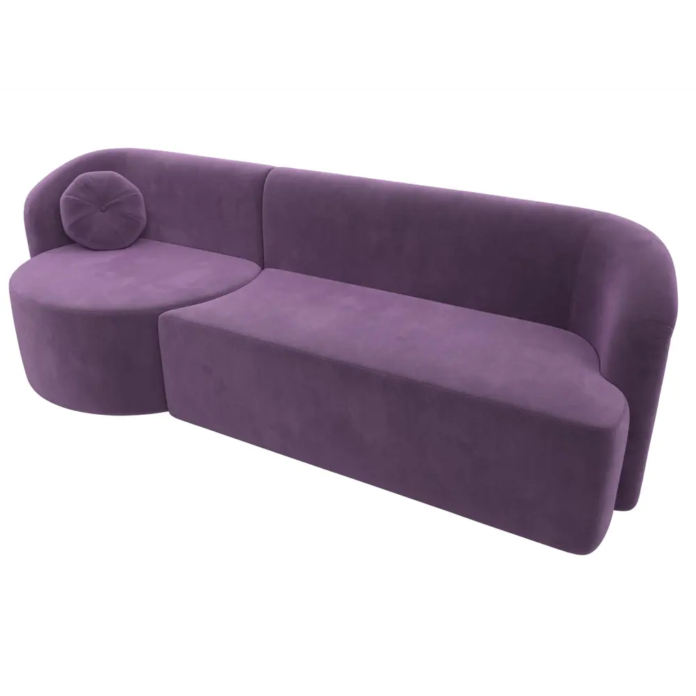 Фото 6 Диван Лига Диванов Лига-027 119550L 257x82x97 см вельвет цвет фиолетовый Фото 6 Диван Лига Диванов Лига-027 119550L 257x82x97 см вельвет цвет фиолетовый