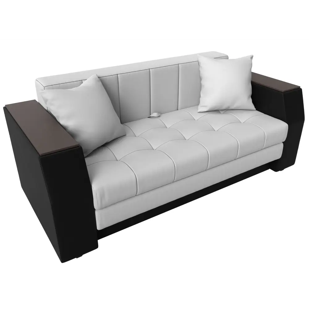 Фото 5 Диван Лига Диванов Атлант мини 28449 176x75x89 см искусственная кожа цвет черный Фото 5 Диван Лига Диванов Атлант мини 28449 176x75x89 см искусственная кожа цвет черный