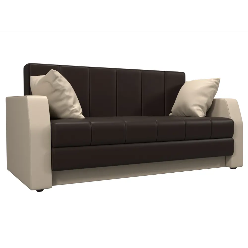 Фото Диван Лига Диванов Малютка 110373 155x74x90 см искусственная кожа цвет коричневый Фото Диван Лига Диванов Малютка 110373 155x74x90 см искусственная кожа цвет коричневый