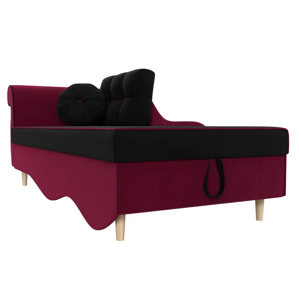 Фото 4 Диван Лига Диванов Лорд 119350L 225x84x85 см вельвет цвет черный Фото 4 Диван Лига Диванов Лорд 119350L 225x84x85 см вельвет цвет черный