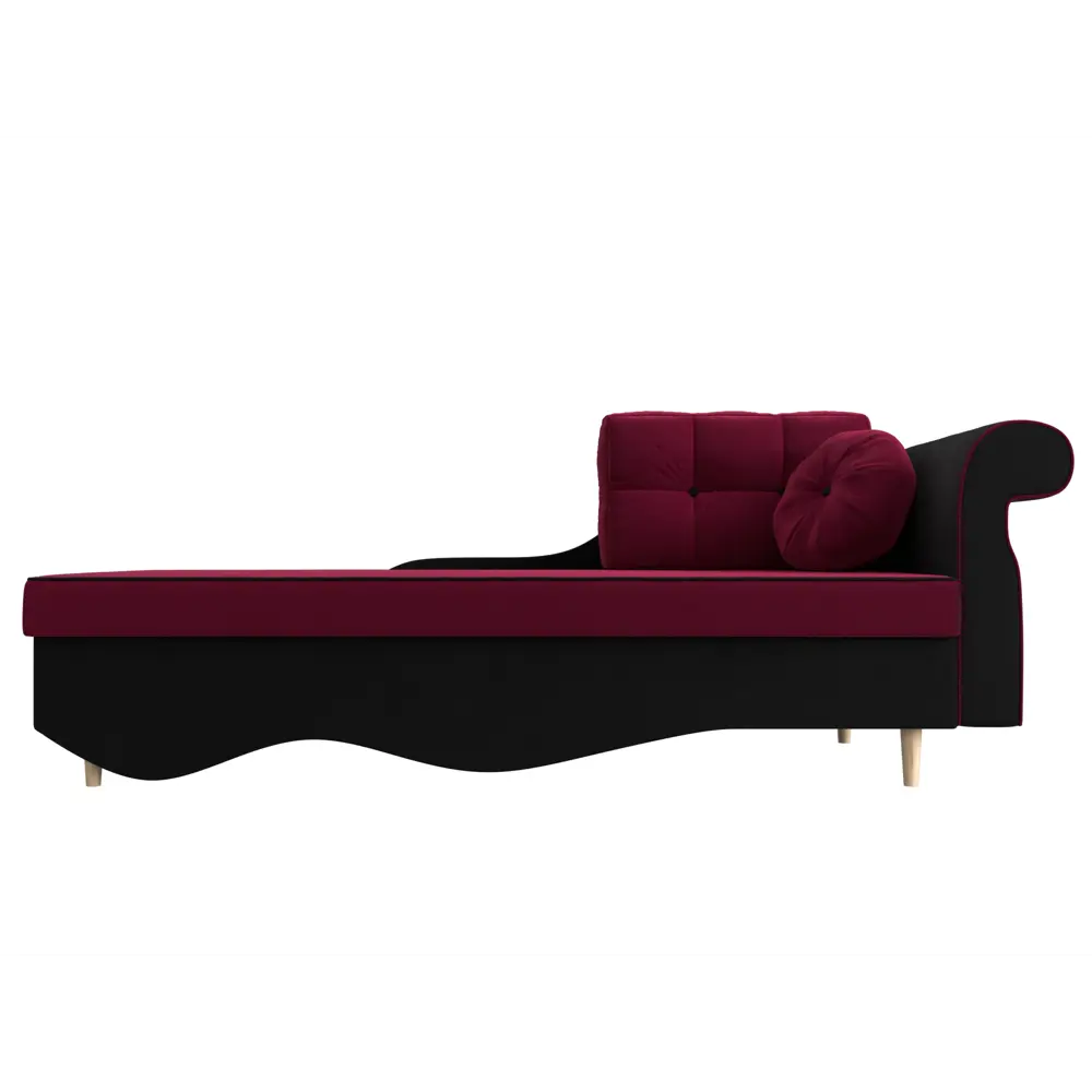 Фото 2 Диван Лига Диванов Лорд 119343 225x84x85 см вельвет цвет красный Фото 2 Диван Лига Диванов Лорд 119343 225x84x85 см вельвет цвет красный