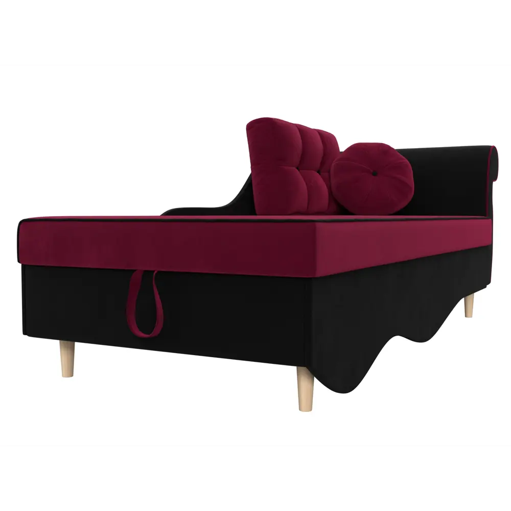 Фото 4 Диван Лига Диванов Лорд 119343 225x84x85 см вельвет цвет красный Фото 4 Диван Лига Диванов Лорд 119343 225x84x85 см вельвет цвет красный