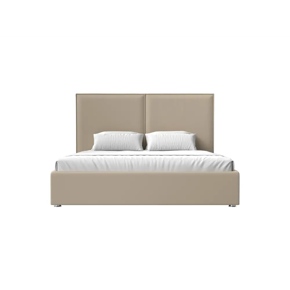 Фото 3 Кровать Лига Диванов Аура 120546 195x130x213 см эко-кожа цвет бежевый