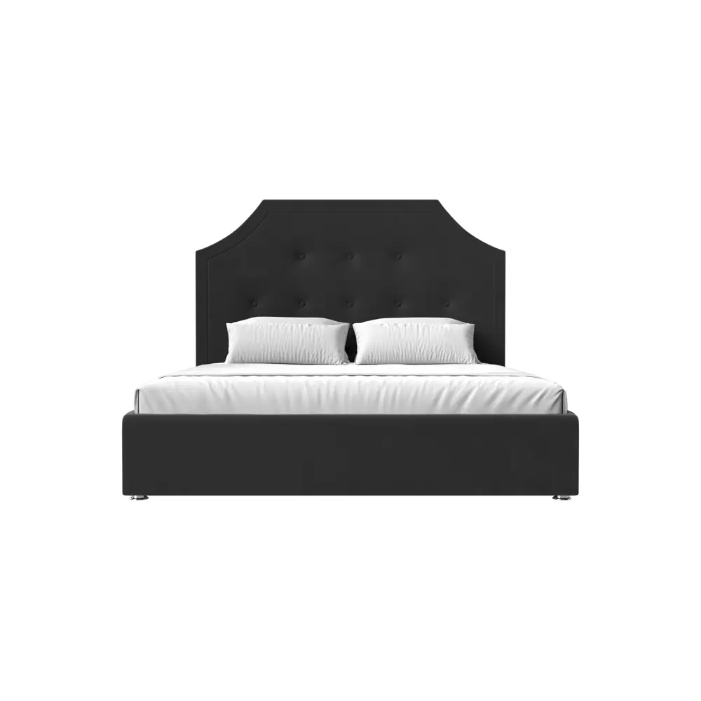 Фото 3 Кровать Лига Диванов Кантри 120674 195x140x211 см велюр цвет серый Фото 3 Кровать Лига Диванов Кантри 120674 195x140x211 см велюр цвет серый