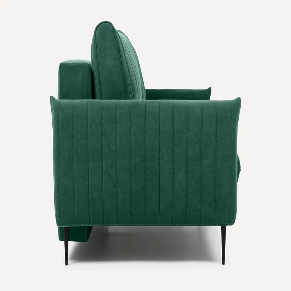 Фото 3 Диван Divan.ru Сваут Emerald 215x86x104 см вельвет цвет зеленый Фото 3 Диван Divan.ru Сваут Emerald 215x86x104 см вельвет цвет зеленый