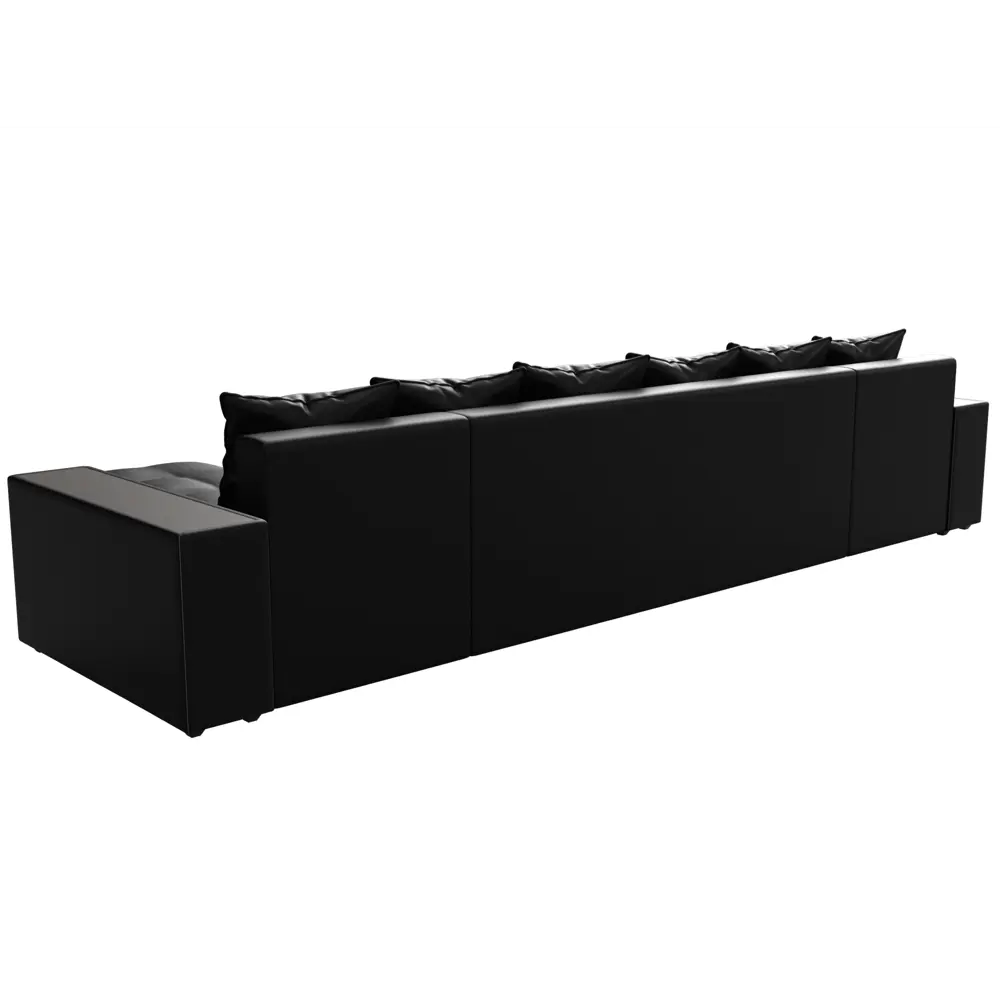 Фото 9 Диван П-образный Дубай полки слева Лига диванов 31521 352x90x163 см экокожа цвет черный Фото 9 Диван П-образный Дубай полки слева Лига диванов 31521 352x90x163 см экокожа цвет черный