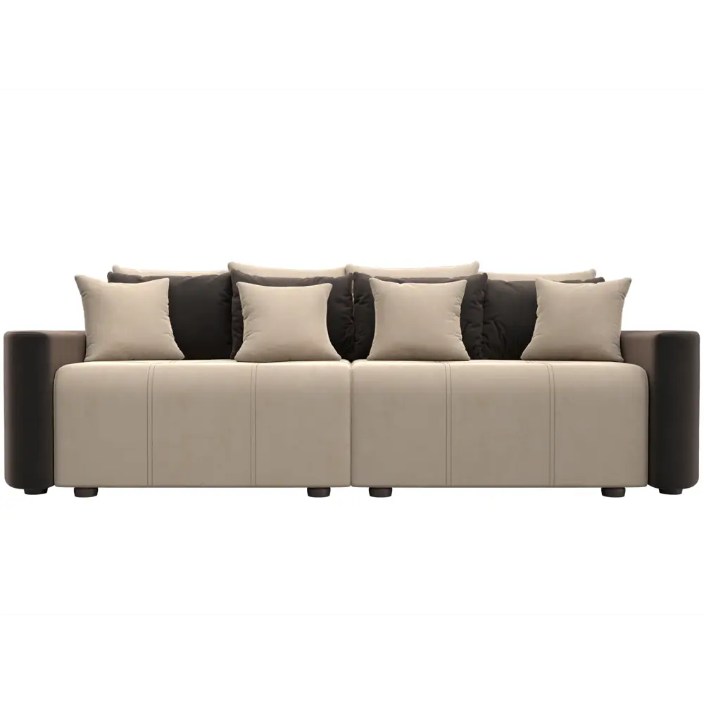 Фото 3 Диван Лига Диванов Бристоль 107169 295x79x148 см велюр цвет бежевый Фото 3 Диван Лига Диванов Бристоль 107169 295x79x148 см велюр цвет бежевый