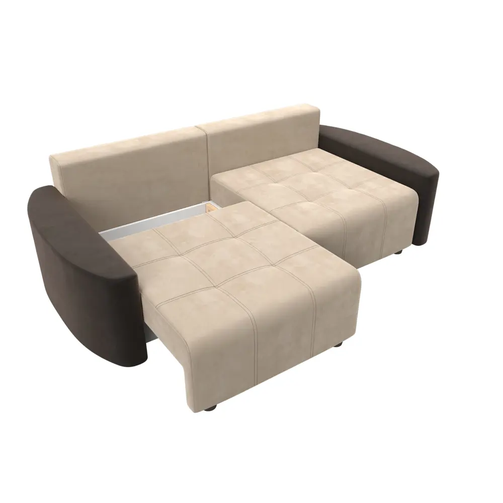 Фото 8 Диван Лига Диванов Бристоль 107169 295x79x148 см велюр цвет бежевый Фото 8 Диван Лига Диванов Бристоль 107169 295x79x148 см велюр цвет бежевый