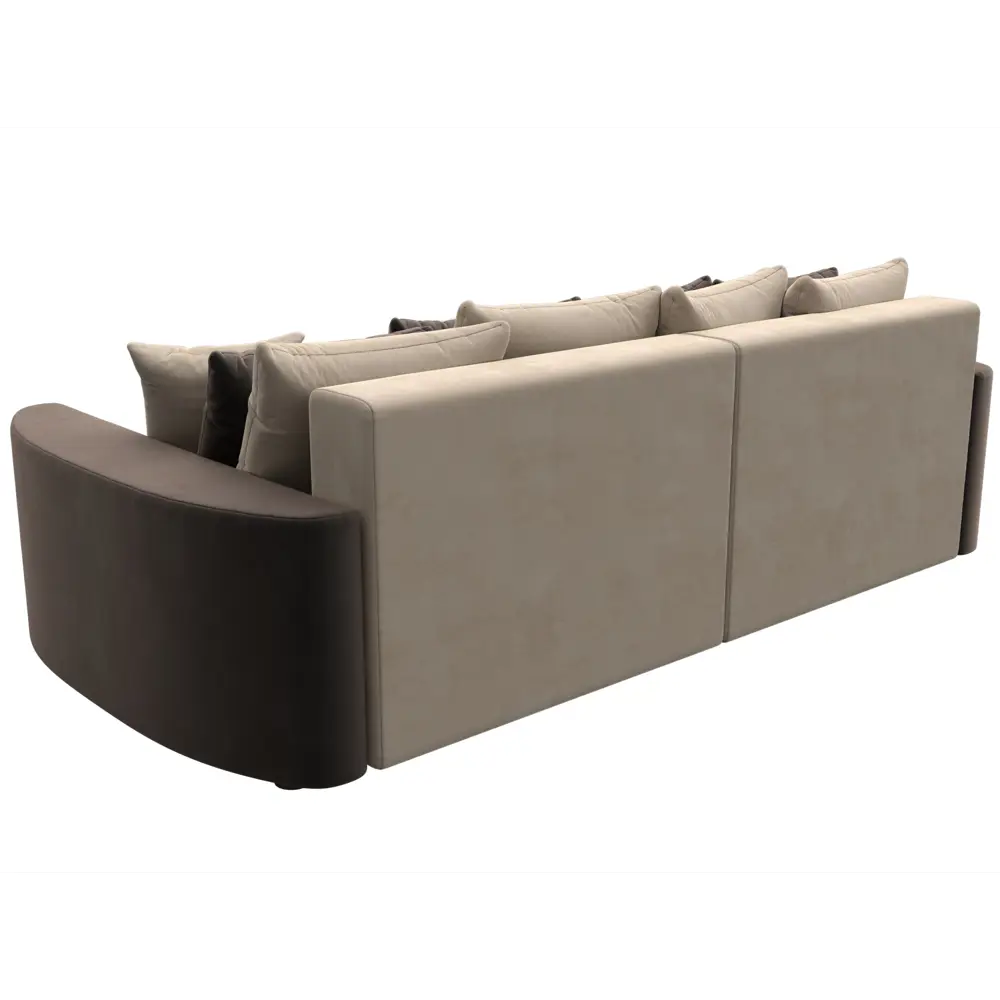 Фото 6 Диван Лига Диванов Бристоль 107169 295x79x148 см велюр цвет бежевый Фото 6 Диван Лига Диванов Бристоль 107169 295x79x148 см велюр цвет бежевый