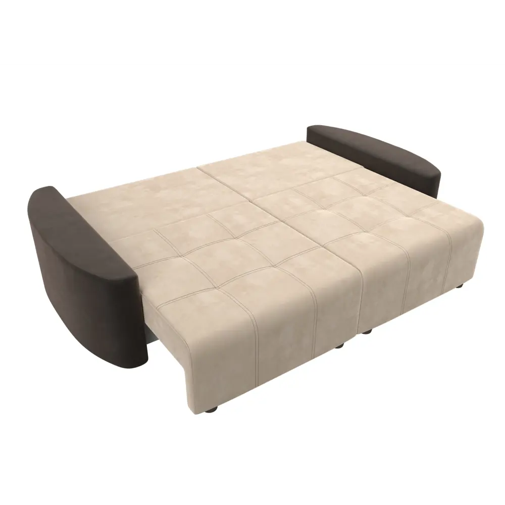 Фото 2 Диван Лига Диванов Бристоль 107169 295x79x148 см велюр цвет бежевый Фото 2 Диван Лига Диванов Бристоль 107169 295x79x148 см велюр цвет бежевый