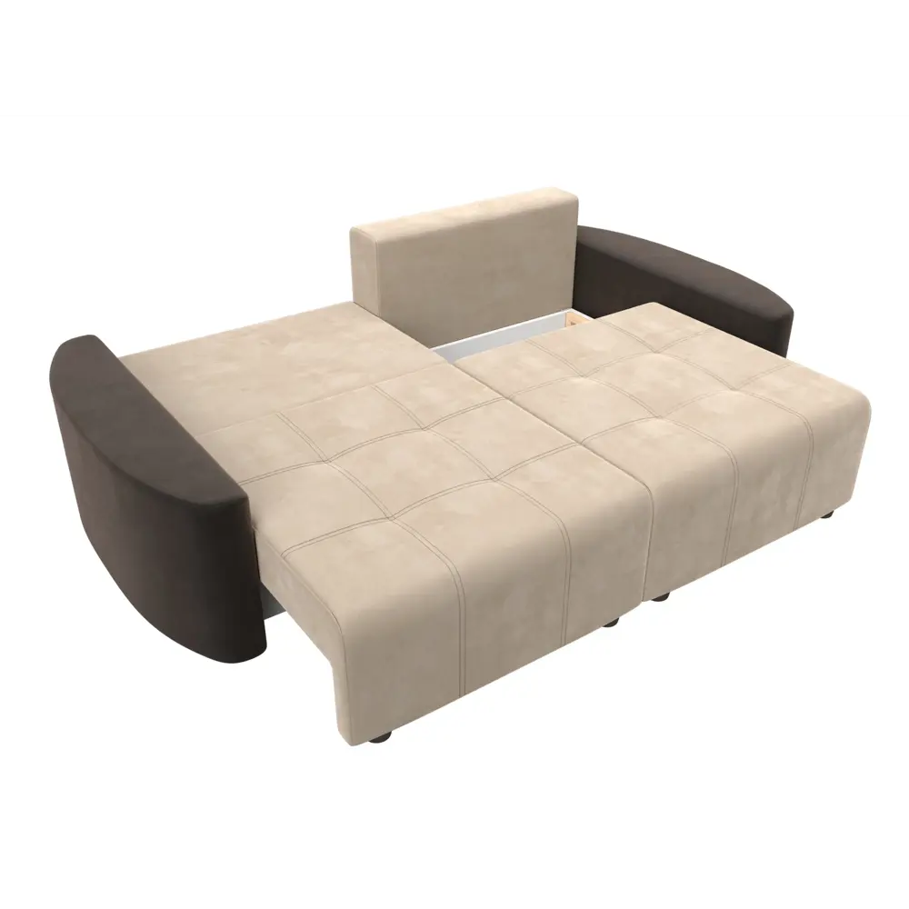 Фото 10 Диван Лига Диванов Бристоль 107169 295x79x148 см велюр цвет бежевый Фото 10 Диван Лига Диванов Бристоль 107169 295x79x148 см велюр цвет бежевый