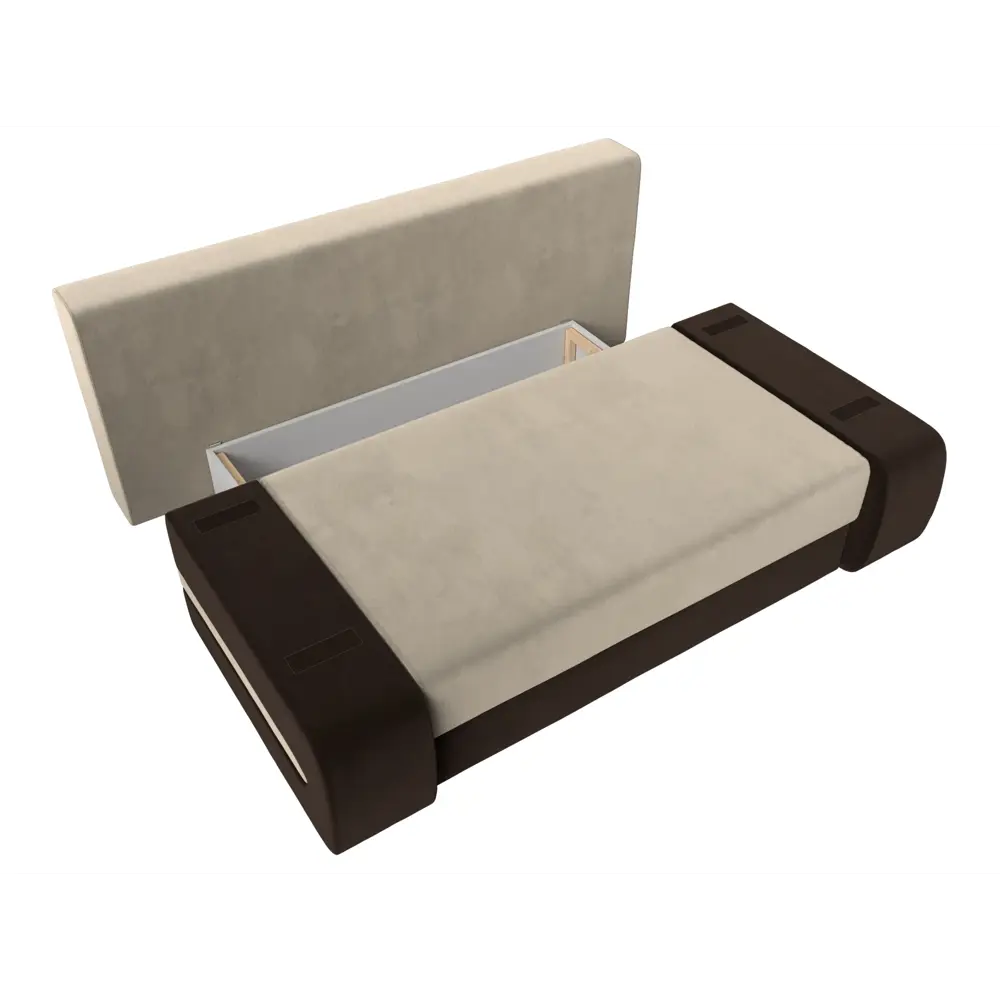 Фото 7 Диван Лига Диванов Денвер 100181 202x100x106 см вельвет цвет бежевый Фото 7 Диван Лига Диванов Денвер 100181 202x100x106 см вельвет цвет бежевый