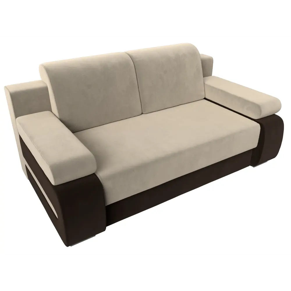 Фото 2 Диван Лига Диванов Денвер 100181 202x100x106 см вельвет цвет бежевый Фото 2 Диван Лига Диванов Денвер 100181 202x100x106 см вельвет цвет бежевый