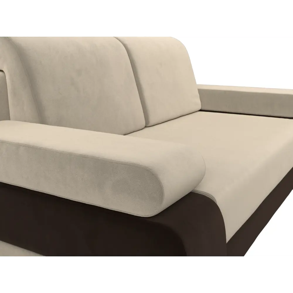 Фото 4 Диван Лига Диванов Денвер 100181 202x100x106 см вельвет цвет бежевый Фото 4 Диван Лига Диванов Денвер 100181 202x100x106 см вельвет цвет бежевый