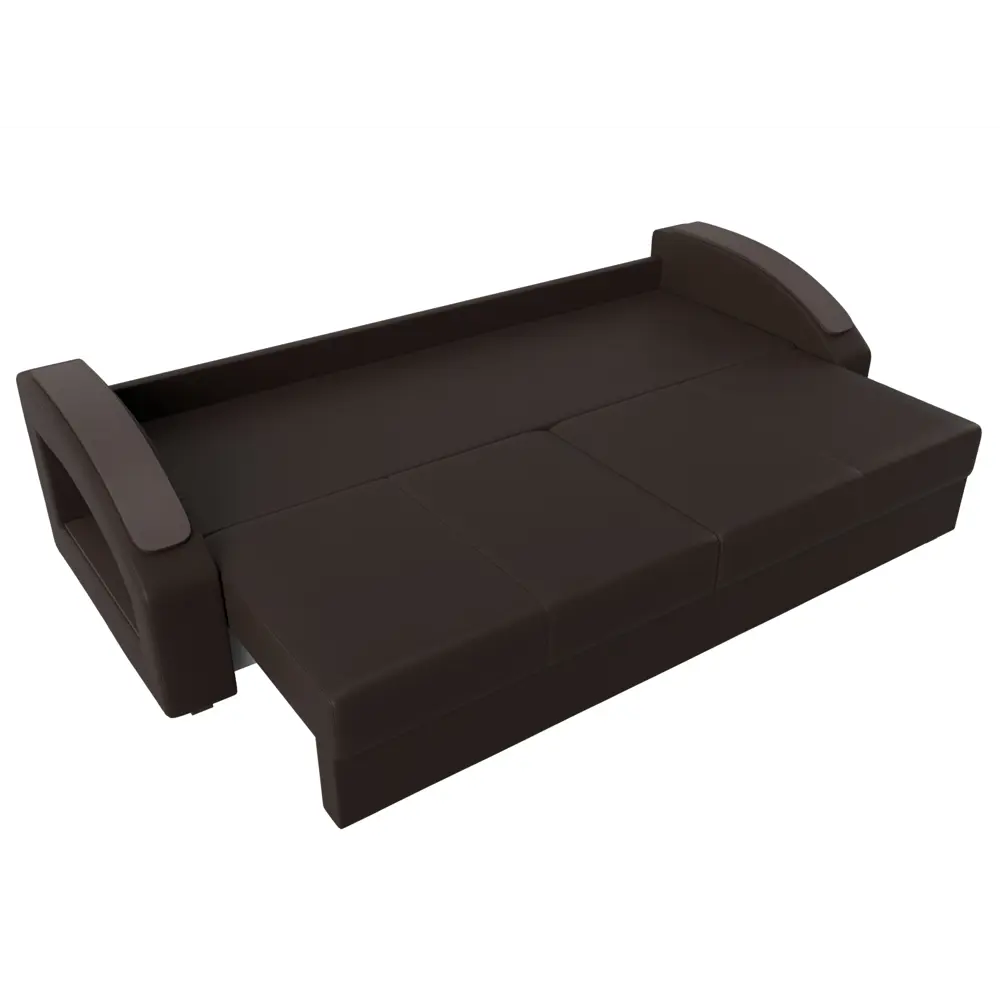 Фото 7 Диван Лига Диванов Канзас 100972 229x92x102 см искусственная кожа цвет коричневый Фото 7 Диван Лига Диванов Канзас 100972 229x92x102 см искусственная кожа цвет коричневый