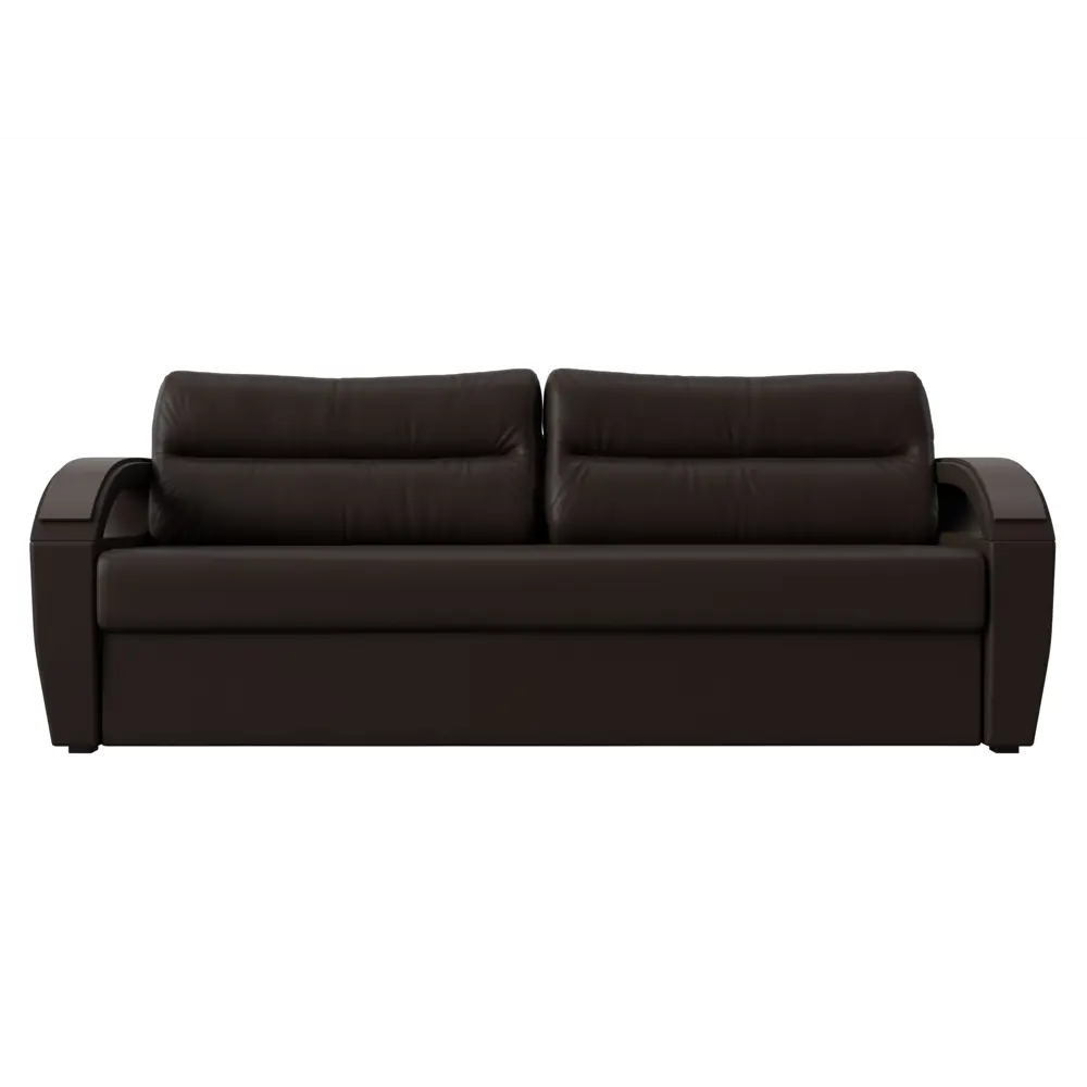 Фото 2 Диван Лига Диванов Форсайт 100769 226x92x96 см искусственная кожа цвет коричневый