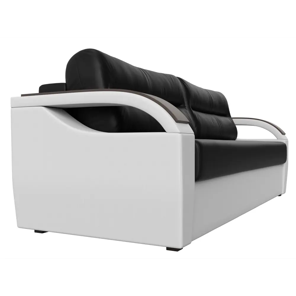 Фото 2 Диван Лига Диванов Форсайт 111709 226x92x96 см искусственная кожа цвет черный