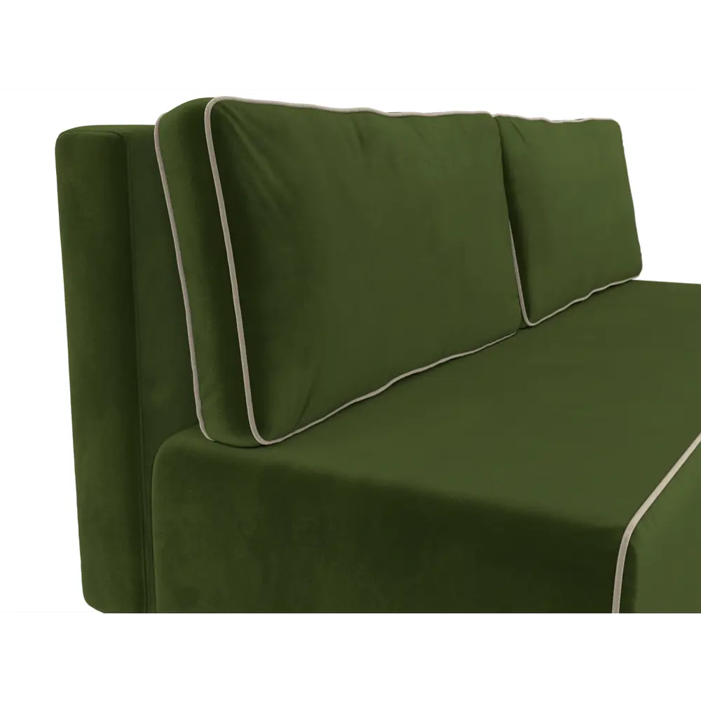 Фото 4 Диван Лига Диванов Уно 113252 205x85x91 см вельвет цвет зеленый Фото 4 Диван Лига Диванов Уно 113252 205x85x91 см вельвет цвет зеленый