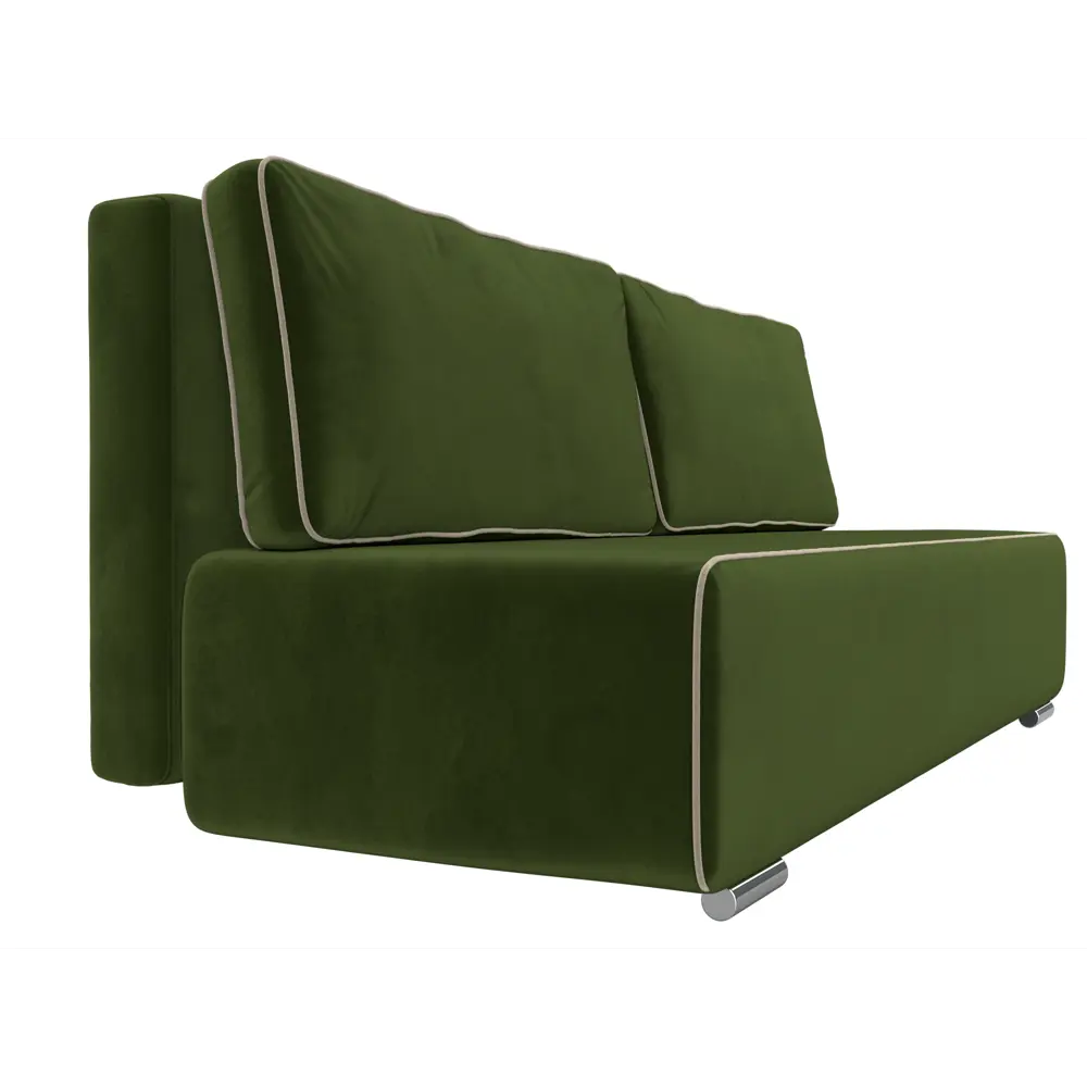 Фото 3 Диван Лига Диванов Уно 113252 205x85x91 см вельвет цвет зеленый Фото 3 Диван Лига Диванов Уно 113252 205x85x91 см вельвет цвет зеленый