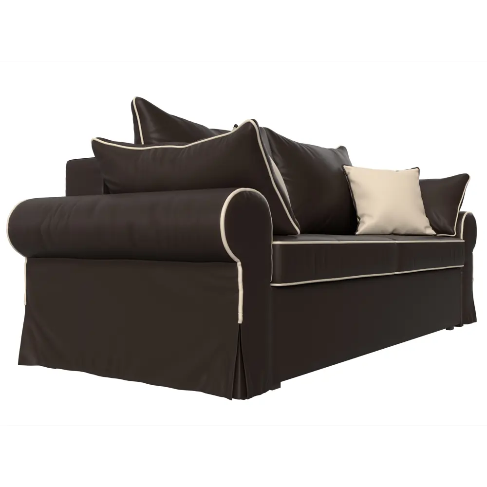 Фото 5 Диван Лига Диванов Элис 110323 251x83x101 см искусственная кожа цвет коричневый Фото 5 Диван Лига Диванов Элис 110323 251x83x101 см искусственная кожа цвет коричневый