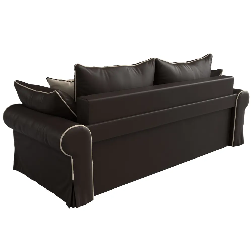 Фото 3 Диван Лига Диванов Элис 110323 251x83x101 см искусственная кожа цвет коричневый Фото 3 Диван Лига Диванов Элис 110323 251x83x101 см искусственная кожа цвет коричневый