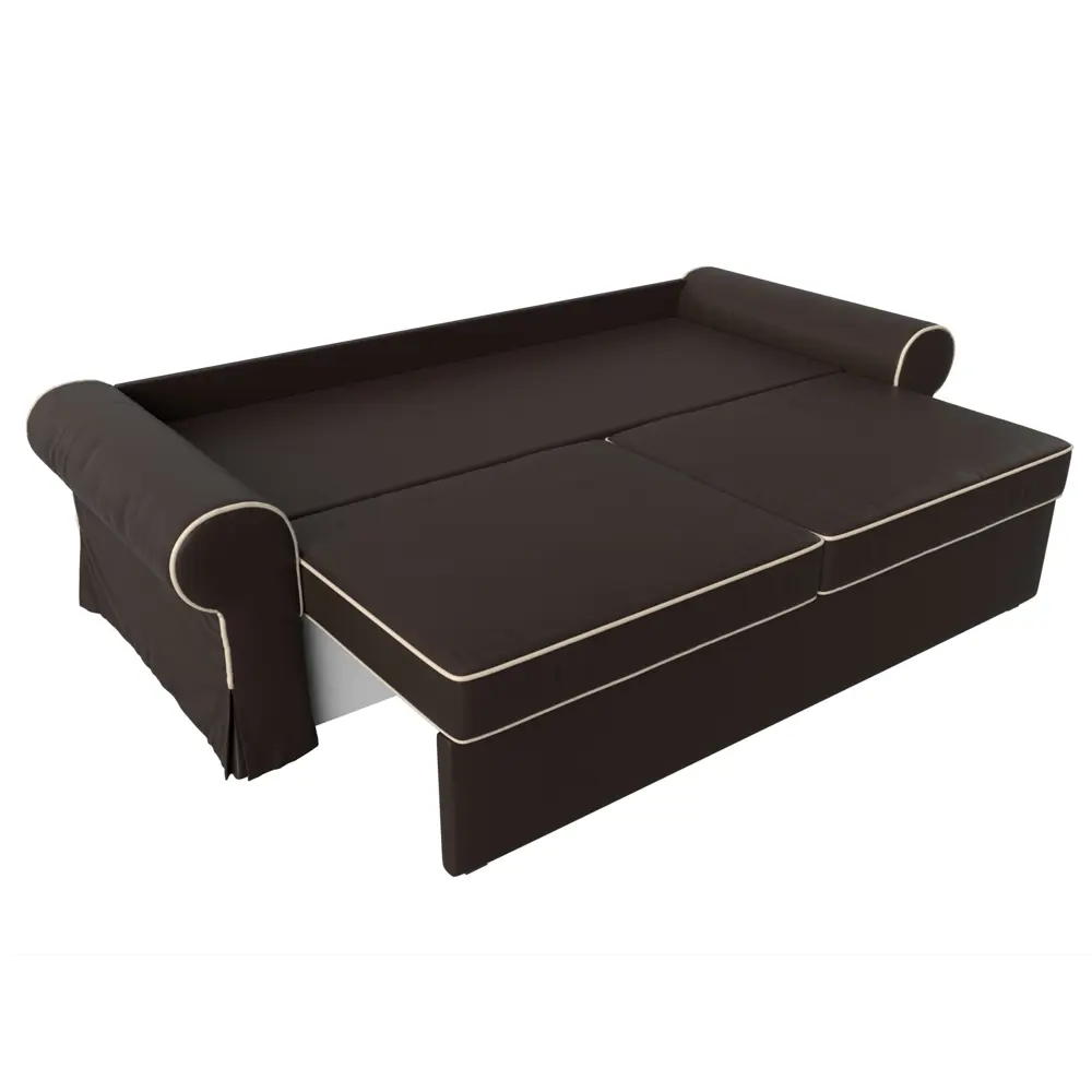 Фото 8 Диван Лига Диванов Элис 110323 251x83x101 см искусственная кожа цвет коричневый Фото 8 Диван Лига Диванов Элис 110323 251x83x101 см искусственная кожа цвет коричневый